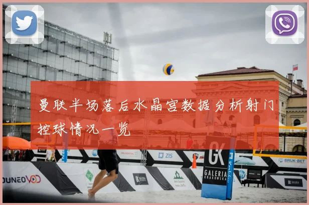 曼联半场落后水晶宫数据分析射门控球情况一览